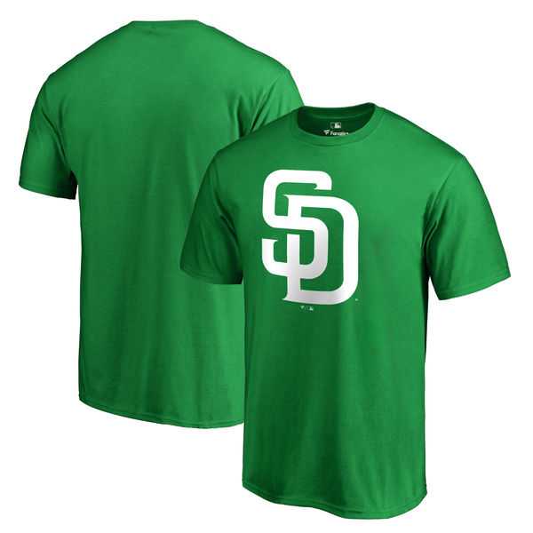 Men's San Diego Padres Fanatics Branded Green Big & Tall St. Patrick's Day White Logo T-Shirt,We sell and wholesale Men's San Diego Padres Fanatics Branded Green Big & Tall St. Patrick's Day White Logo T-Shirt on line form chian!